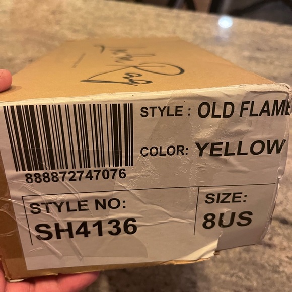 London Rag Old Flame Low Strack Heel Sandals - Picture 5 of 5